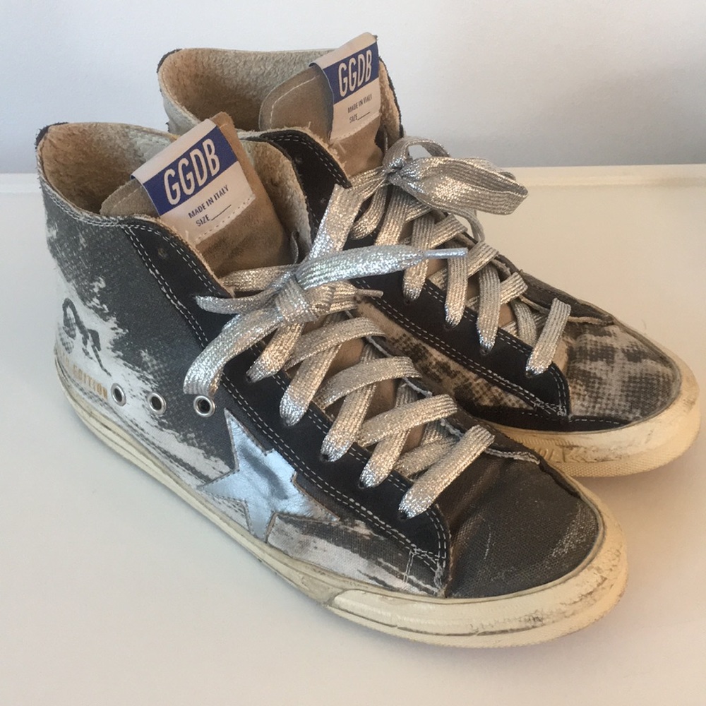 Golden Goose Francy Hightops Size 38